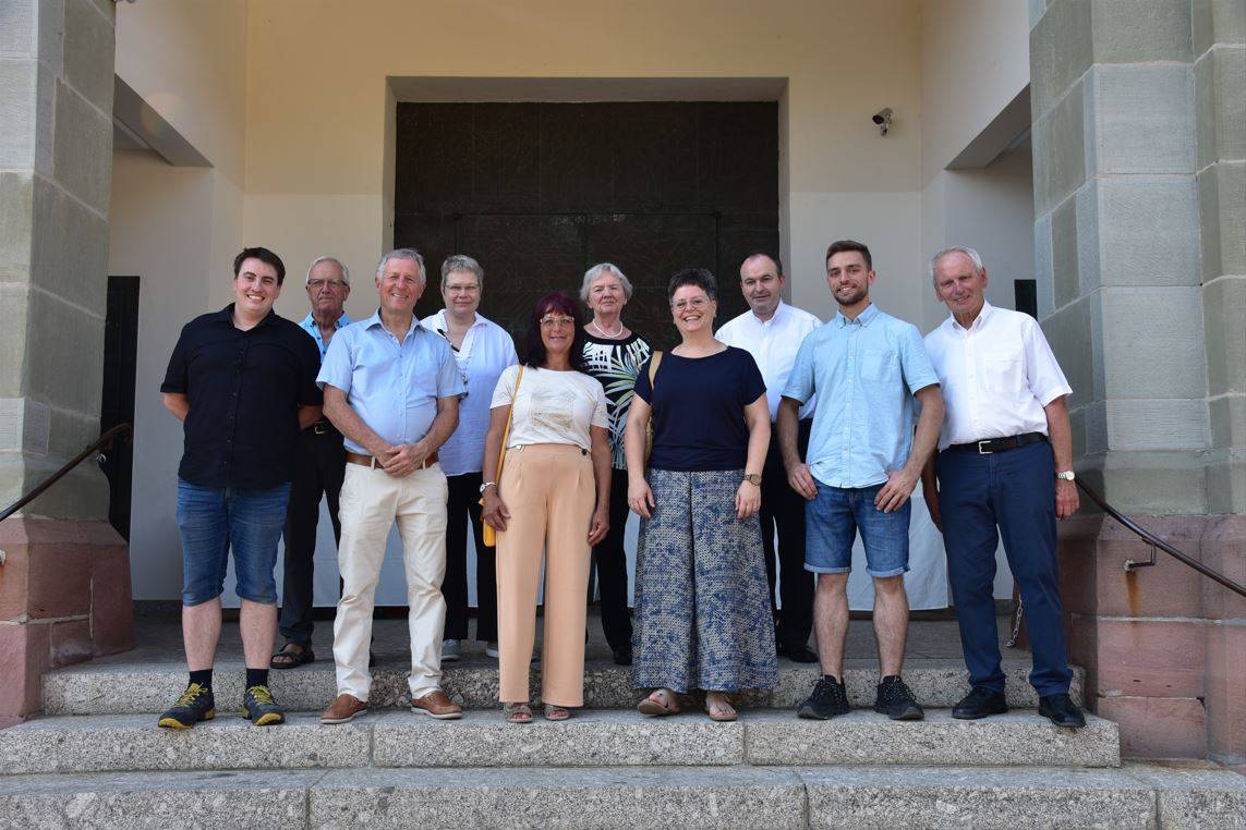 Gemeindeteam Todtnau mit Pfr. Löffler
